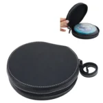 20 CD Disc Storage Case Leather Bag Heavy Duty CD/ DVD Wallet for Car, Home, Office and Travel