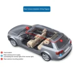 4.0 inch IPS Screen 5.0 Mega Pixels 170 Degrees Wide Angle Full HD 1080P 3 Channels Video Car DVR, Support Night Vision Fill Light / Reversing Visual / TF Card(32GB Max) / G-sensor / Motion Detection - Image 12