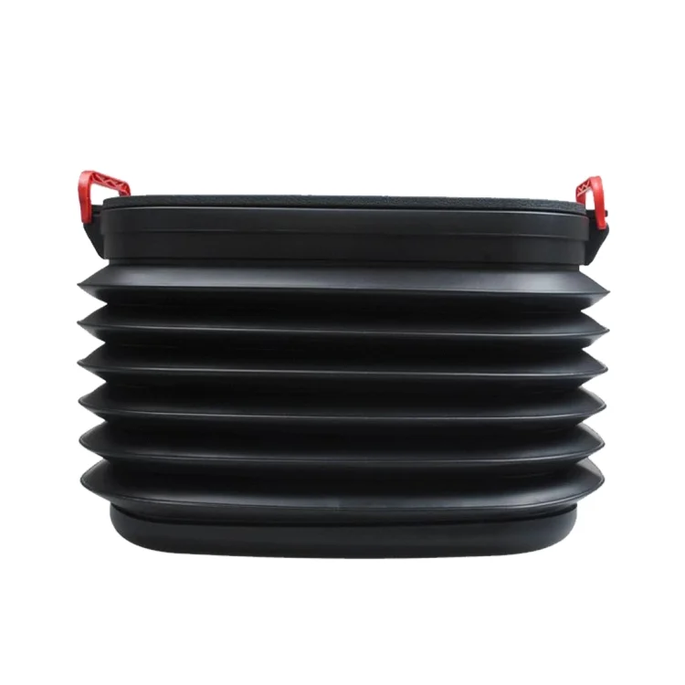 CMS6713_4.webp 37L Car Collapsible Plastic Organizer Bin with Lid for Camping and Outdoor - Image 5