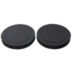 2 PCS Car Sound Insulation Speaker Soundproof Cotton with Self Adhesive Car Sound Insulation Cotton, Outer Diameter : 19.5 cm, Inner Diameter: 14.3 cm - Image 2