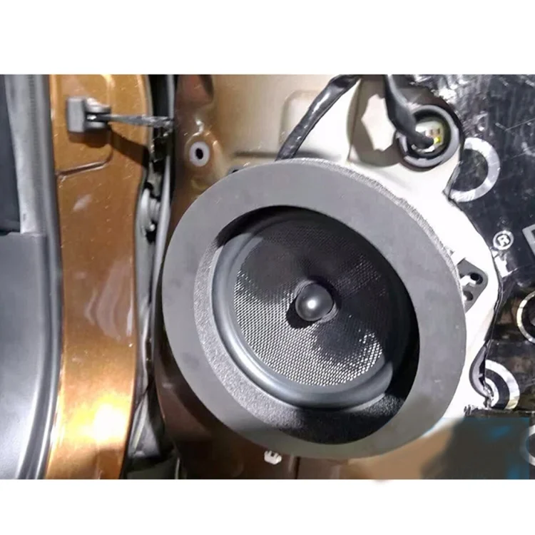 CMS7077_5.webp 2 PCS Car Sound Insulation Speaker Soundproof Cotton with Self Adhesive Car Sound Insulation Cotton, Outer Diameter : 19.5 cm, Inner Diameter: 14.3 cm - Image 6