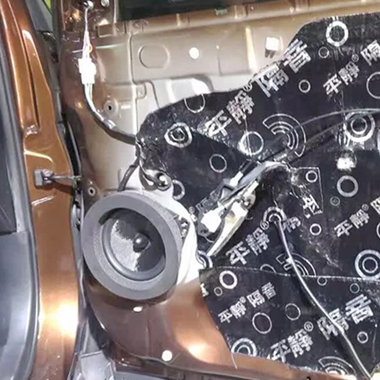 CMS7077_6.webp 2 PCS Car Sound Insulation Speaker Soundproof Cotton with Self Adhesive Car Sound Insulation Cotton, Outer Diameter : 19.5 cm, Inner Diameter: 14.3 cm - Image 7