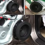 2 PCS Car Sound Insulation Speaker Soundproof Cotton with Self Adhesive Car Sound Insulation Cotton, Outer Diameter : 19.5 cm, Inner Diameter: 14.3 cm - Image 9