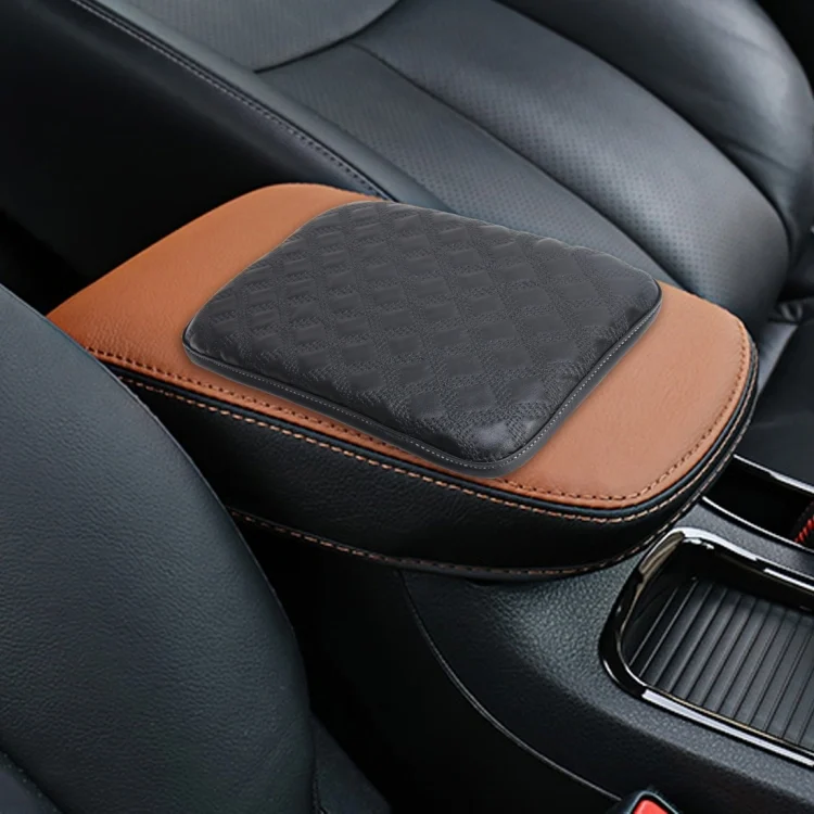 CMS7228B_6.webp Universal Comfortable Automotive Armrest Mats Car Armrests Cover Vehicle Center Console Arm Rest Seat Box Soft Mats Cushion, Size: 29.5*21cm - Image 7