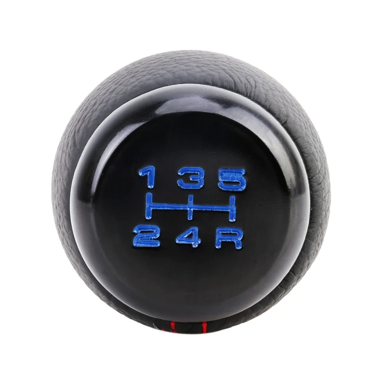 CMS7550_3.webp Universal Car Leather Metal Gear Shift Knob Modified Car Auto Transmission Shift Lever Knob - Image 4