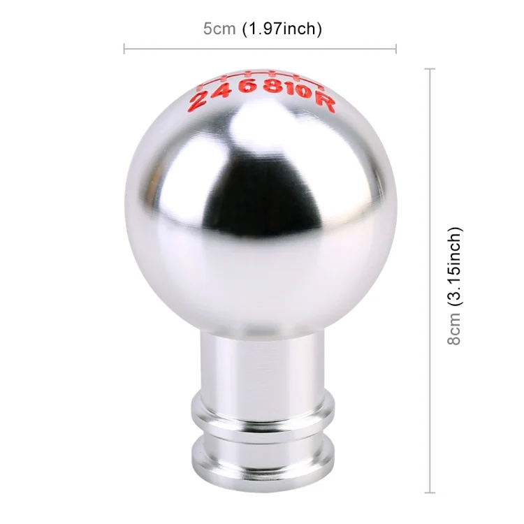 CMS7551_1.webp Universal Car Metal 5-Speed Gear Shift Knob Modified Car Auto Transmission Shift Lever Knob - Image 2