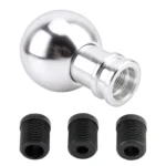 Universal Car Metal 5-Speed Gear Shift Knob Modified Car Auto Transmission Shift Lever Knob - Image 4