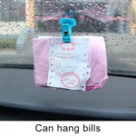 2 PCS Car Windshield Multi-functional Suction Cup Clip, Random Color Delivery - Image 9