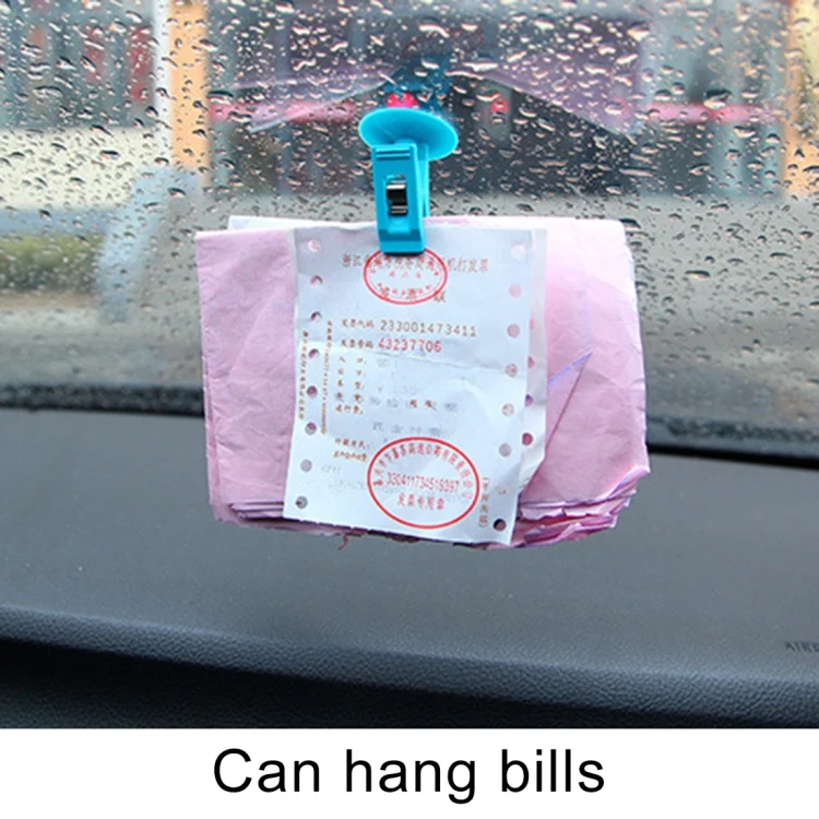 CMS7716_8.webp 2 PCS Car Windshield Multi-functional Suction Cup Clip, Random Color Delivery - Image 9