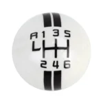 Universal Vehicle Ball Shape Modified Resin Shifter Manual 6-Speed Left-R Gear Shift Knob - Image 4