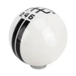 Universal Vehicle Ball Shape Modified Resin Shifter Manual 6-Speed Right-R Gear Shift Knob - Image 2