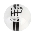 Universal Vehicle Ball Shape Modified Resin Shifter Manual 6-Speed Right-R Gear Shift Knob - Image 4
