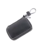 Universal Leather Flash Powder Texture Waist Hanging Zipper Wallets Key Holder Bag (No Include Key) - Image 2