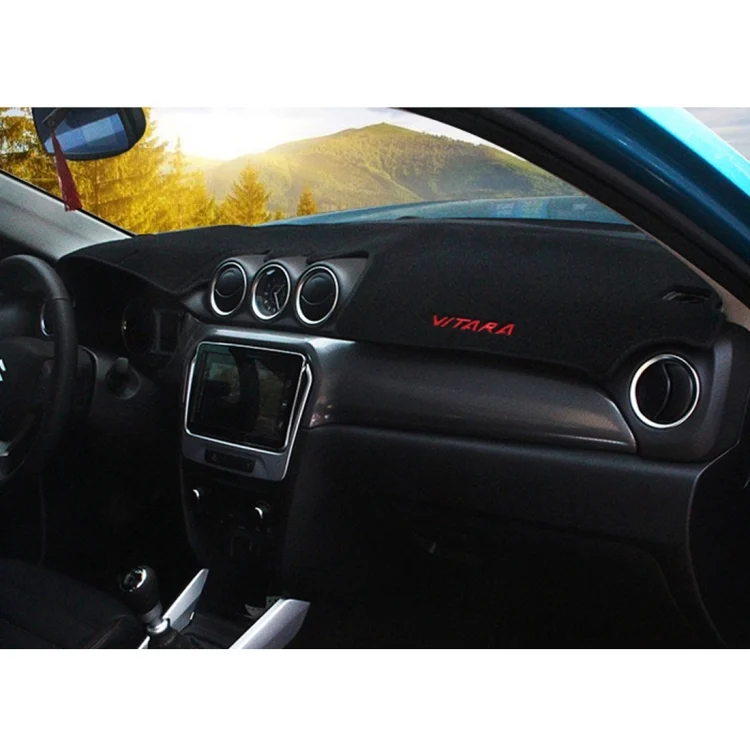 CMS8021_5.webp Left-hand Drive Dark Mat Car Dashboard Cover Car Light Pad Instrument Panel Sunscreen for New Vitra (Please note the model and year) - Image 6