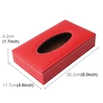 Universal Home Office Hotel Car Facial Tissue Box Case Holder Tissue Box Fashion and Simple Paper Napkin Bag (Not Include Napkin) - Image 2