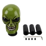 Alien Shaped Universal Vehicle Car Shifter Cover Manual Automatic Aluminum Gear Shift Knob - Image 5