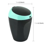 3R-2113 Universal Portable Car ABS Trash Rubbish Bin Ashtray - Image 2