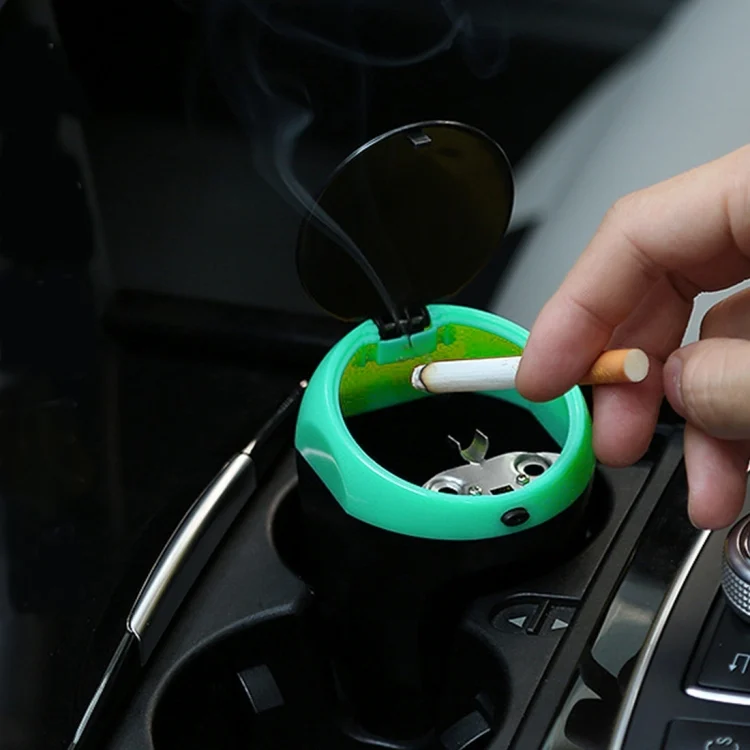 CMS8486_4.webp 3R-2113 Universal Portable Car ABS Trash Rubbish Bin Ashtray - Image 5