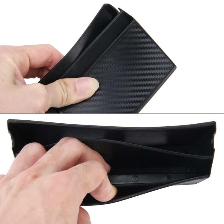 CMS8530_3.webp Car EVA Carrying Organizer Storage Double-layer Sticker Bag for Phone Coin Key and Other Small Items(Big Size) - Image 4