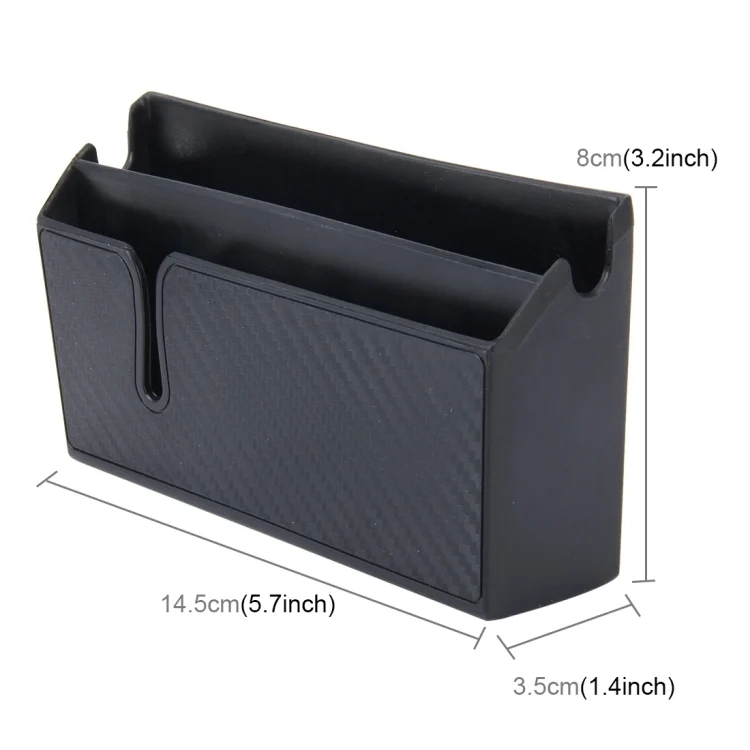 CMS8530_4.webp Car EVA Carrying Organizer Storage Double-layer Sticker Bag for Phone Coin Key and Other Small Items(Big Size) - Image 5