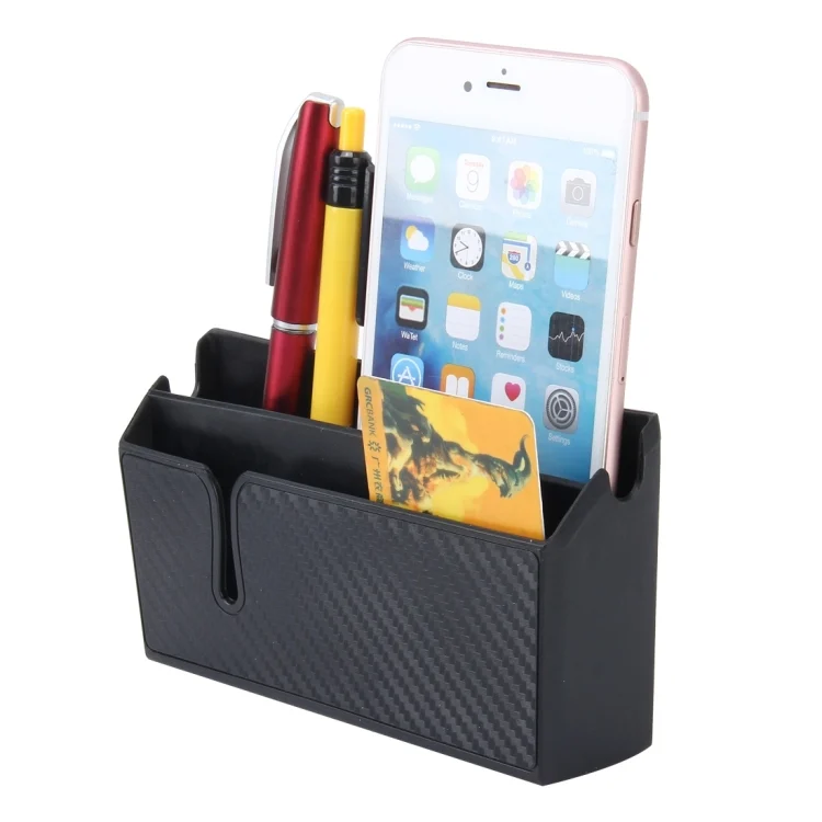 CMS8530_6.webp Car EVA Carrying Organizer Storage Double-layer Sticker Bag for Phone Coin Key and Other Small Items(Big Size) - Image 7
