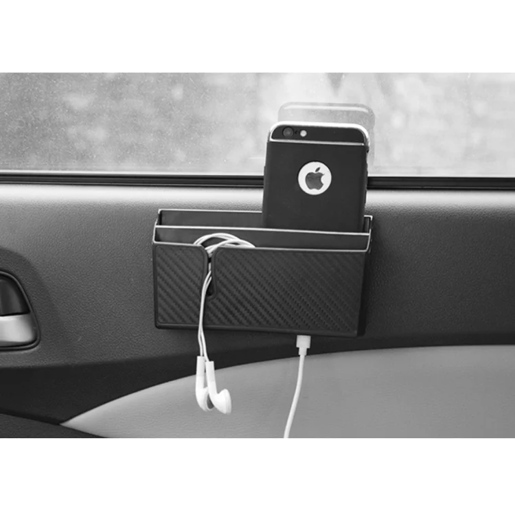CMS8530_8.webp Car EVA Carrying Organizer Storage Double-layer Sticker Bag for Phone Coin Key and Other Small Items(Big Size) - Image 9