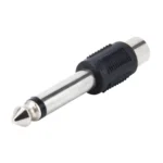 6.35mm to RCA Male to Female Plug Stereo Audio Adapter - Image 2