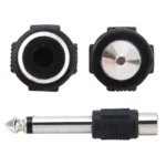 6.35mm to RCA Male to Female Plug Stereo Audio Adapter - Image 4