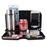 SHUNWEI SD-1509 Car Auto Back Seat Folding Table Drink Food Cup Tray Holder Stand Desk Multi-purpose Travel Dining Tray - Image 7
