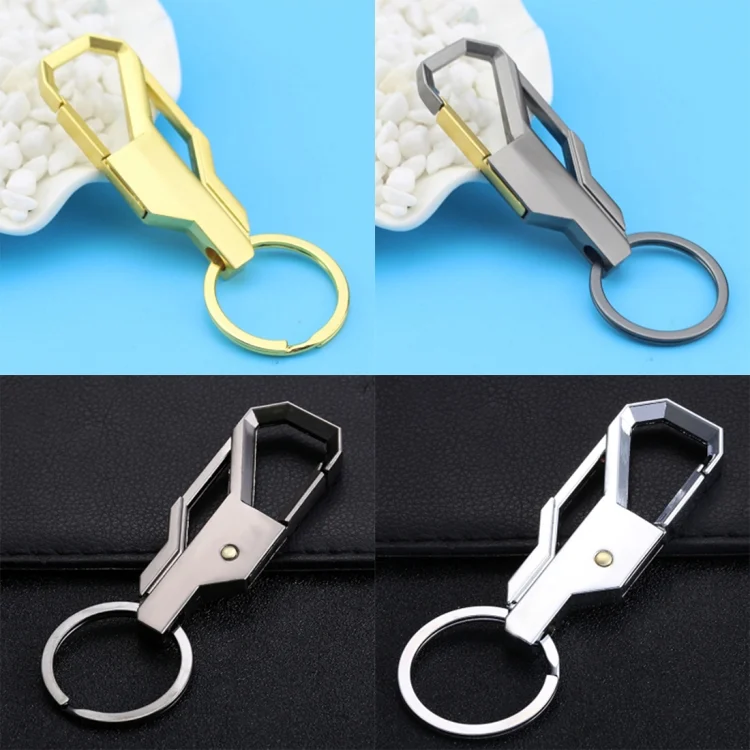CMS9122.webp 10 PCS Metal Keychain Men Car Creative Pendant, Random Color Delivery - Image 1