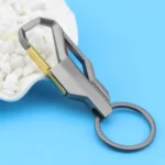 10 PCS Metal Keychain Men Car Creative Pendant, Random Color Delivery - Image 3