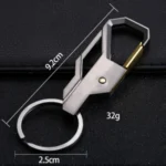 10 PCS Metal Keychain Men Car Creative Pendant, Random Color Delivery - Image 6