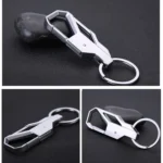 10 PCS Metal Keychain Men Car Creative Pendant, Random Color Delivery - Image 7