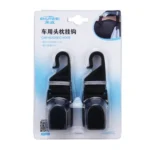 2 PCS SHUNWEI SW-2504 Plastic Hook Holder for Car Seat Headrest Backrest, Max Load: 6kg - Image 4