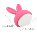 6 PCS CC-941 Rabbit Shape Single Hole Cable Clips Holder, Cable Management System and Cord Organizer Solution - Image 3