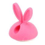 6 PCS CC-941 Rabbit Shape Single Hole Cable Clips Holder, Cable Management System and Cord Organizer Solution - Image 4