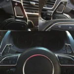 Car Modification Aluminum Paddle Shift Extensions for  Audi A1-A7 / Q5 Steering Wheel Gear Shifters - Image 4