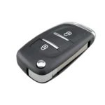 For PEUGEOT Car Keys Replacement 2 Buttons Car Key Case with Grooved and Holder - Image 3