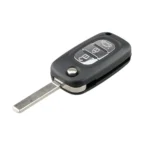 For RENAULT Clio / Megane / Kangoo / Modus Car Keys Replacement 3 Buttons Car Key Case with Foldable Key Blade