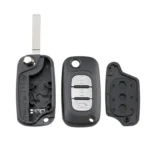 For RENAULT Clio / Megane / Kangoo / Modus Car Keys Replacement 3 Buttons Car Key Case with Foldable Key Blade - Image 6