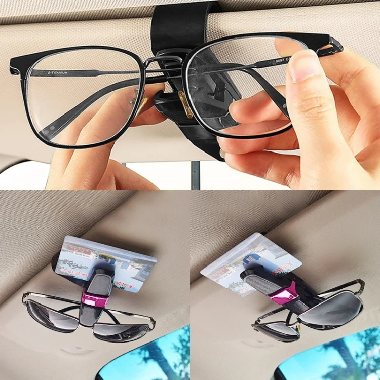 CRP0289J_10.webp Vehicle Mounted Glasses Clip Car Eyeglass Bill Holder, Package: OPP Bag - Image 11