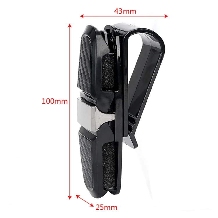CRP0289J_3.webp Vehicle Mounted Glasses Clip Car Eyeglass Bill Holder, Package: OPP Bag - Image 4