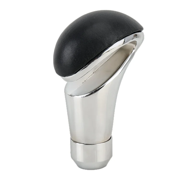 CRP0351_1.webp Universal Hollow Leather + Metal Car Gear Shift Knob - Image 2