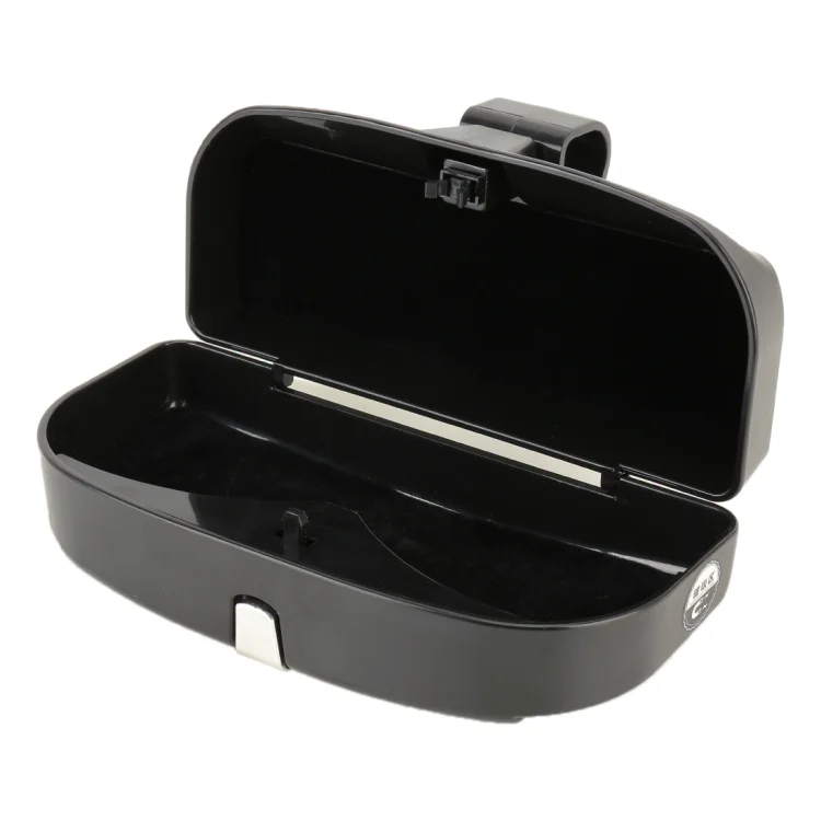 CRP0388B_1.webp Car Multi-functional Glasses Case Sunglasses Box with Card Slot, Flat Style - Image 2
