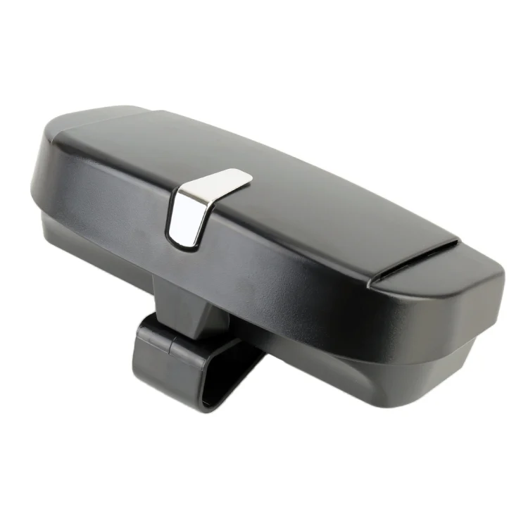 CRP0388B_2.webp Car Multi-functional Glasses Case Sunglasses Box with Card Slot, Flat Style - Image 3