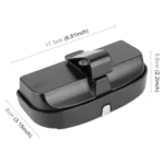 Car Multi-functional Glasses Case Sunglasses Box with Card Slot, Flat Style - Image 4