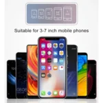 Car Carbon Fiber Texture Silicon Mobile Phone Holder for 3.5-6.8 inches Cellphone - Image 9