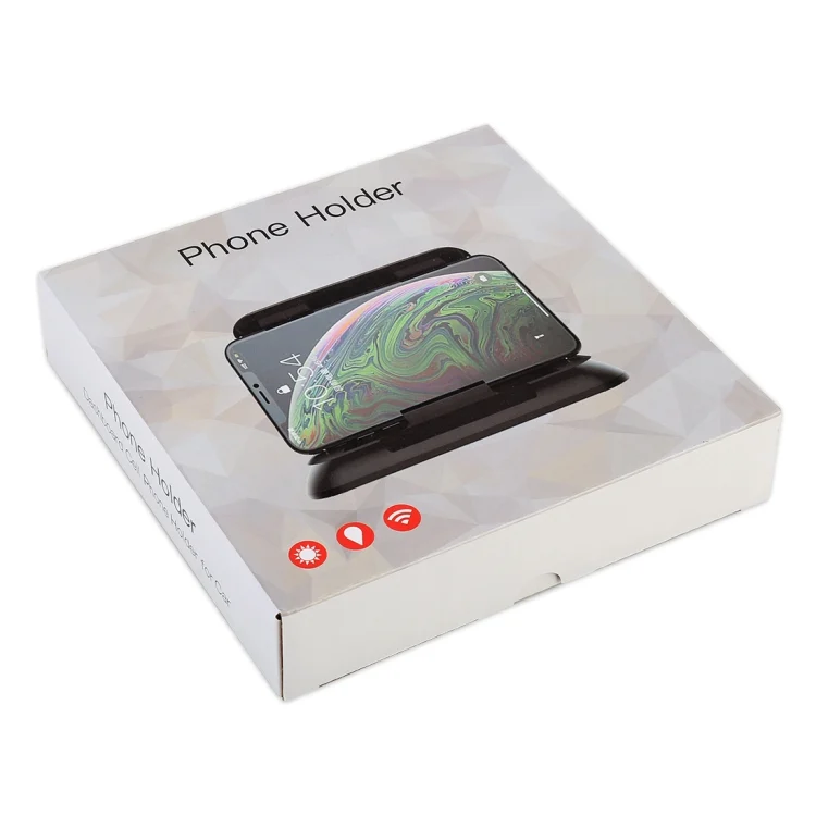 CRP0392_9.webp Car Carbon Fiber Texture Silicon Mobile Phone Holder for 3.5-6.8 inches Cellphone - Image 10