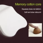 Four Seasons Breathable Memory Foam Car Neck Pillow Polyester Headrest - Image 6