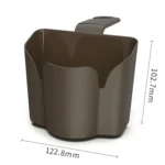 Car Back Seat Hook Trash Rubbish Garbage Can Mobile Phone Holder Storage Box - Image 2